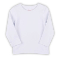 Фуфайка (футболка) длинный рукав для девочки