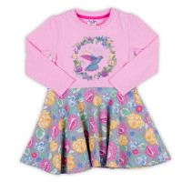 Платье длинный рукав для девочки