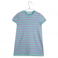 Платье для девочки короткий рукав вязанное