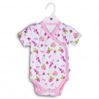 Фуфайка (боди) короткий рукав для девочки