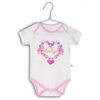 Фуфайка (боди) короткий рукав для девочки