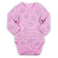 Боди с длинным рукавом для девочки