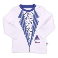 Фуфайка (футболка) длинный рукав для девочки