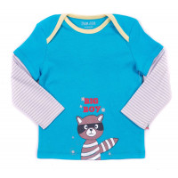 Фуфайка (футболка) длинный рукав для мальчика